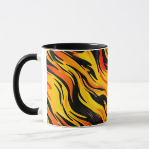 Artsy Striped Mugg