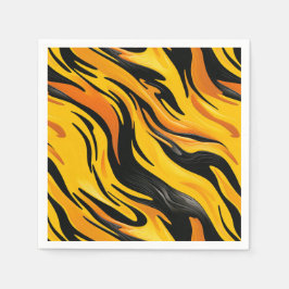 Artsy Striped Pappersservett