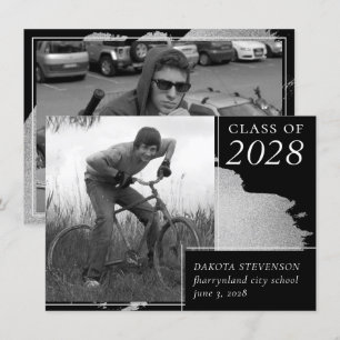 Artsy Studenten   Unik Stänk-foto för Abstrakt Meddelande