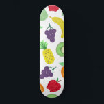 Artsy Summer Colorful Acrylic Fruit Mönster<br><div class="desc">Denna artsy och unika mönster är perfekt för sommarsäsongen. Den ger en ljus och livfull, färgstark, akrylmålad frukt mönster, inklusive päron, äpplen, bananer, orangar, druvor och kiwi ovanpå en vit bakgrund. Det är modernt, coola och en lekfull livsmedelstryckning. ***VIKTIG DESIGN-ANMÄRKNING: Om du vill ha en anpassad design-begäran, t.ex. matchande produktbegäranden,...</div>
