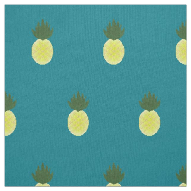 Artsy Summertime Pineapple Tyg (Provkarta)