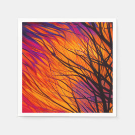 Artsy Träd Pappersservett