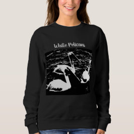 Artsy Trio of White Pelicans Swimming T Shirt