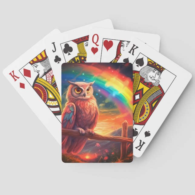 Artsy Uggla Casinokort (Baksidan)