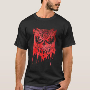 Artsy Uggla Nature Wildlife Colorful Birds T Shirt