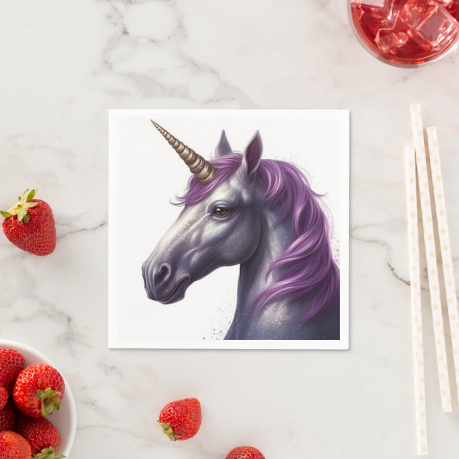 Artsy Unicorn Pappersservett (Insitu)