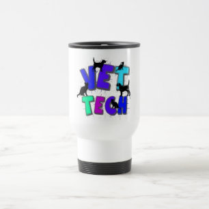 Artsy VetTechgåvor, unik konstnär dragen design Resemugg