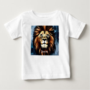 Artsy Vild African Lejon T Shirt