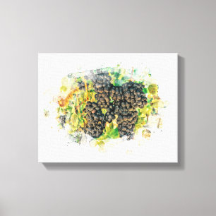 *~* Artsy Vineyard Winery Grape AR21 Vin Cellar Canvastryck