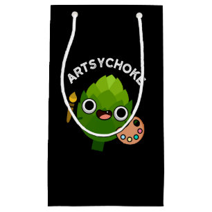 Artsychoke Funny Veggie Artichoke Pun Mörk BG