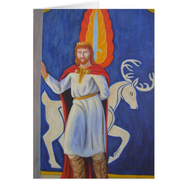 Arturus Rex Hälsningskort (Framsidan)