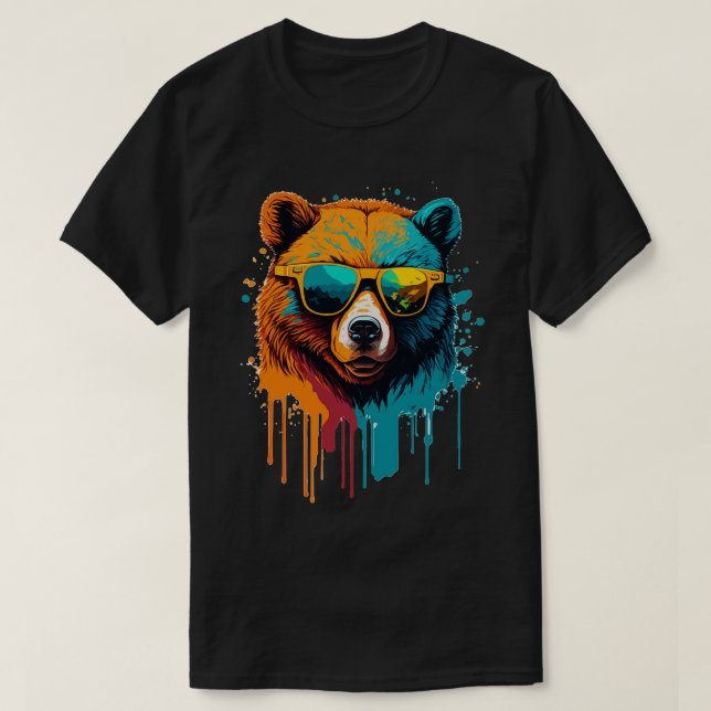 Artwork Bear T Shirt (Design framsida)
