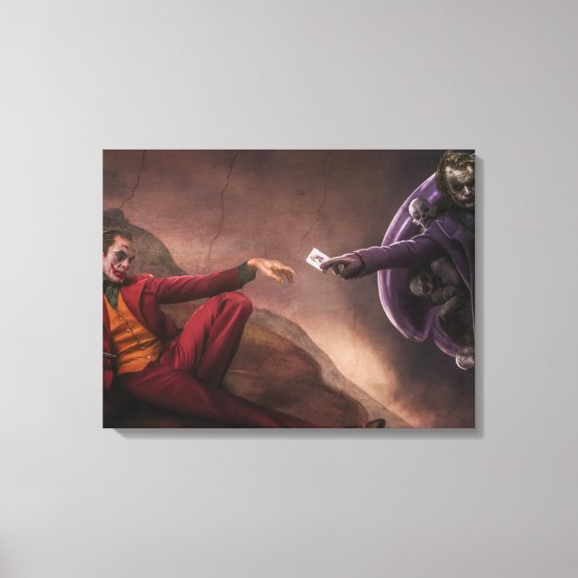 Artwork Joker Premium Wrapped Canvas (glapp) (Framsida)
