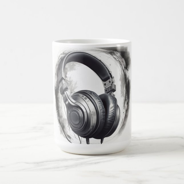 Artwork Music Älskare Kaffemugg (Center)