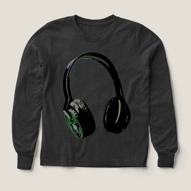 Artwork Music Älskare T Shirt (Design framsida)