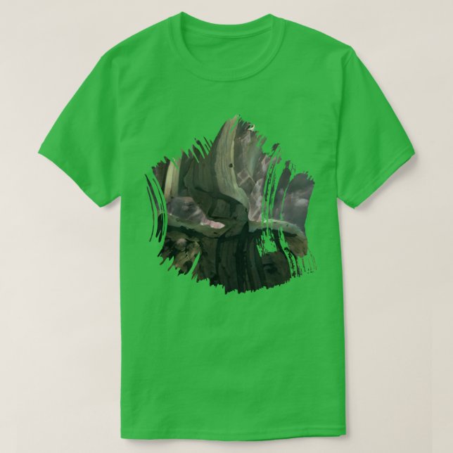 Artwork struktur med en liten aning abstrakt 3 t shirt (Design framsida)