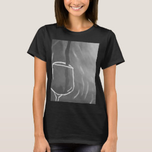 Artwork Vin för lycklig timmes cocktail T Shirt