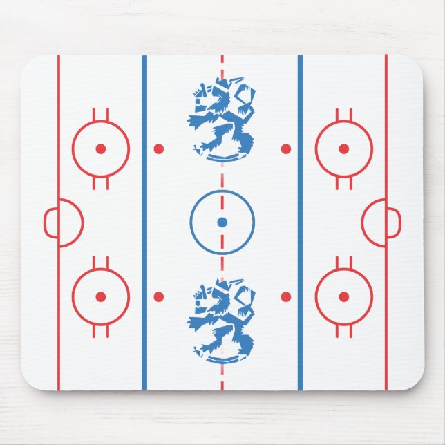 Arty Lion Hockey Rink Musmattor (Framsidan)