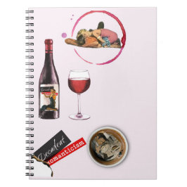 Arty Valentine Gift Collection- Decadent Noir Anteckningsbok