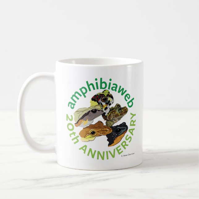 #ArtYourAmphibian2020 - E. Anne Chambers Kaffemugg (Vänster)
