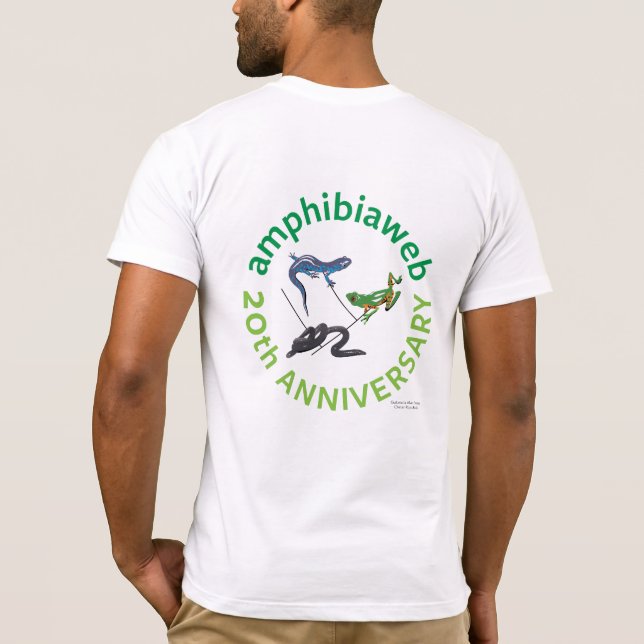 #ArtYourAmphibian2020 - Gabriela A.F. & Omar R.P. T Shirt (Baksida)