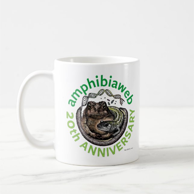 #ArtYourAmphibian2020 - Nina McDonnell Kaffemugg (Vänster)