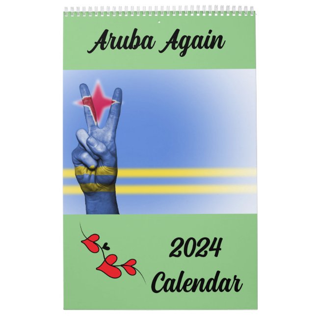 Aruba återigen fredskalender kalender (Omslag)