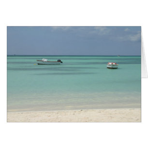 Aruba Boats Hälsningskort