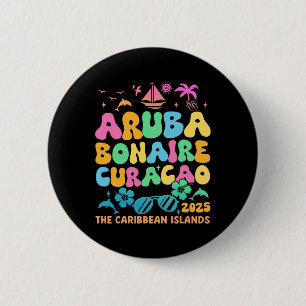 Aruba Bonaire Curacao 2025 Island Carribaya Trave Knapp