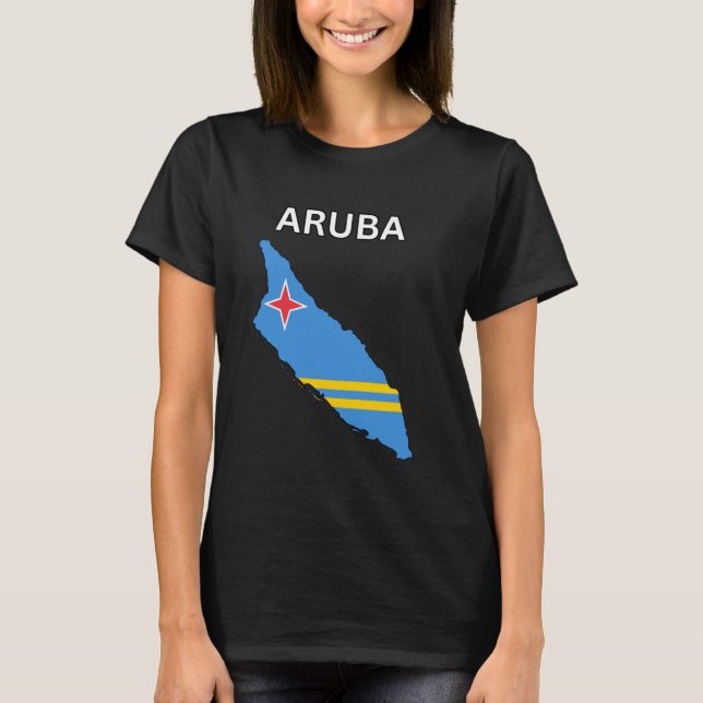 Aruba Design T Shirt (Framsida)