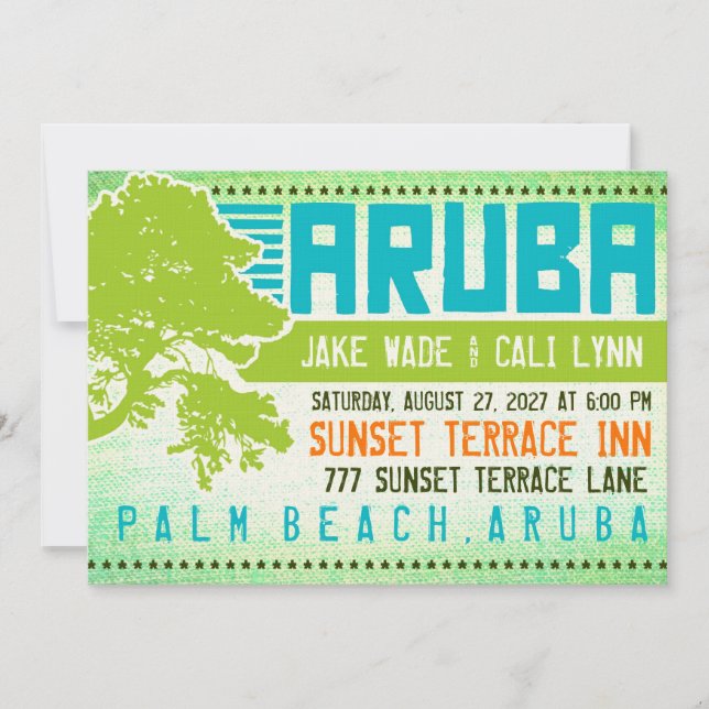 ARUBA-destinationsinbjudan Inbjudningar (Framsida)
