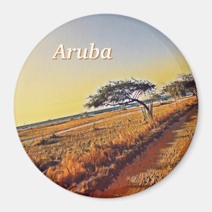 Aruba Divi Divi Träd Magnet