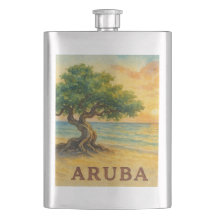 Aruba Eagle Beach Divi Tree Golden Hour