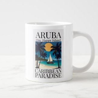 Aruba En Glad Ö Jumbo Mugg
