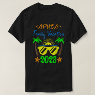 Aruba Family Vacation 2023 Matching Family Group V T Shirt
