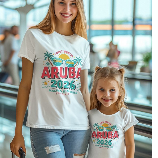 Aruba Family Vacation 2026 Shirt T (Aruba Family Vacation 2026 Shirt – Matching Tropical Travel Outfit)