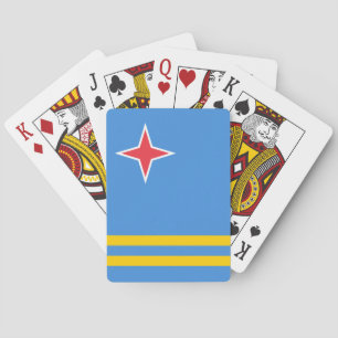Aruba flagga casinokort