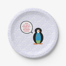 Aruba Flagga Helgdag Penguin Talking