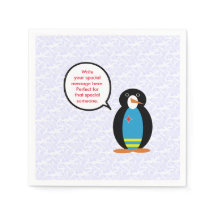 Aruba Flagga Helgdag Penguin Talking