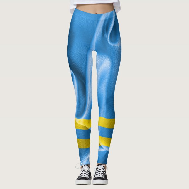 Aruba Flagga Leggings (Framsida)