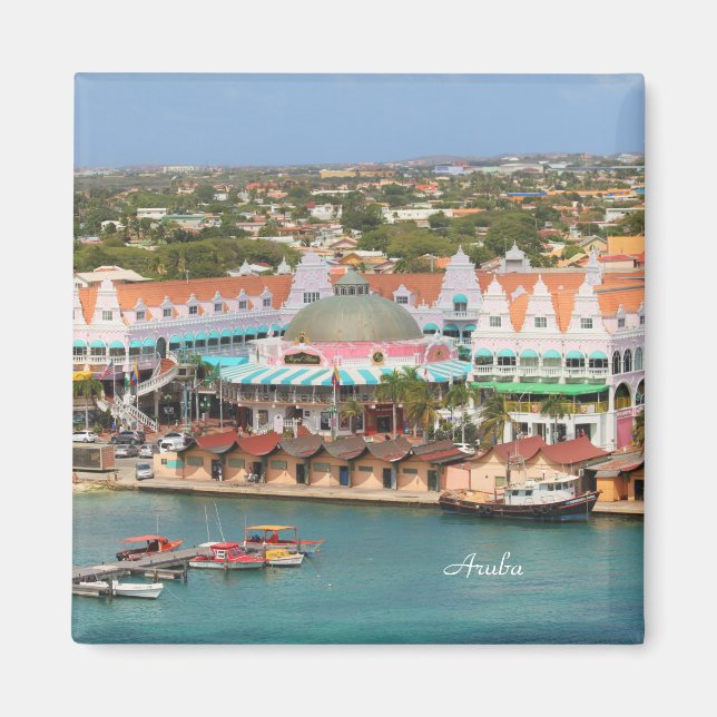 Aruba fotografi, magnet (Framsidan)