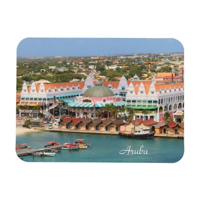 Aruba, fotografi,Magnet Magnet (Horisontell)