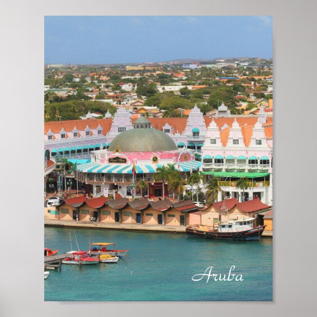 Aruba, fotografi poster (Framsidan)