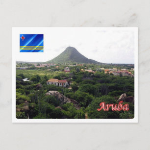 Aruba - Hooiberg Piedra Plat - Vykort