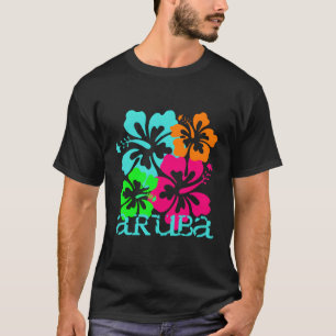 Aruba Island Beach Tropical Paradise Travel Surfa T Shirt