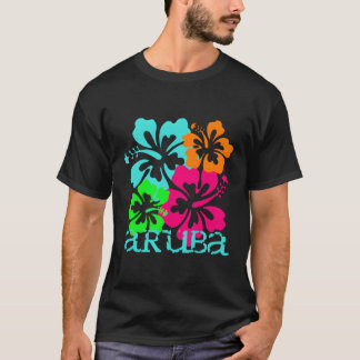 Aruba Island Beach Tropical Paradise Travel Surfa T Shirt
