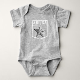 Aruba Island Design - Baby Jersey Bodykostym T Shirt