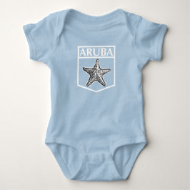 Aruba Island Design - Baby Jersey Bodykostym T Shirt