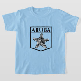 Aruba Island Design - Girls'Basic T-Shirt