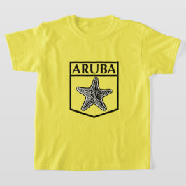 Aruba Island Design - Tjejers Basic T-Shirt